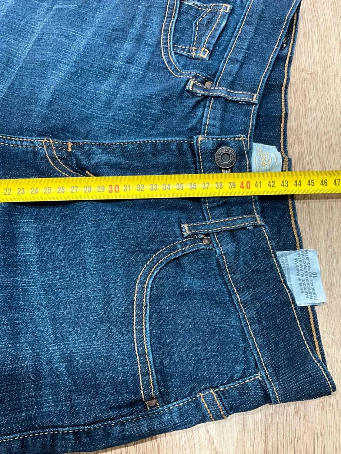 Short Levi's 512 Perfectly Slimming 10 Chic Femme Bleu foncé Slv002 – photo 14